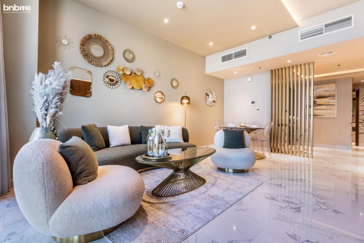 Bnbmehomes - Luxury 2B Apt - Al Habtoor - Amna Tower - 5044 Dubai Exterior photo