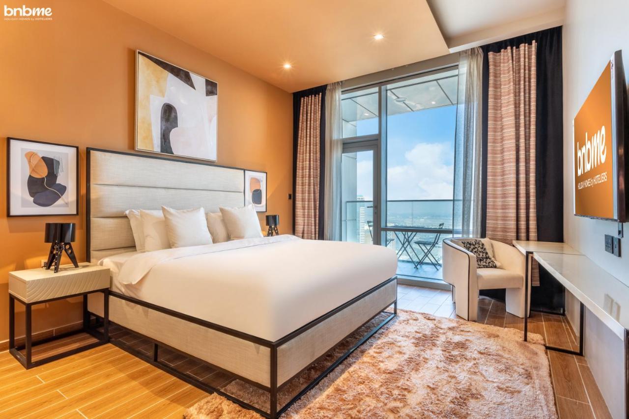 Bnbmehomes - Luxury 2B Apt - Al Habtoor - Amna Tower - 5044 Dubai Exterior photo